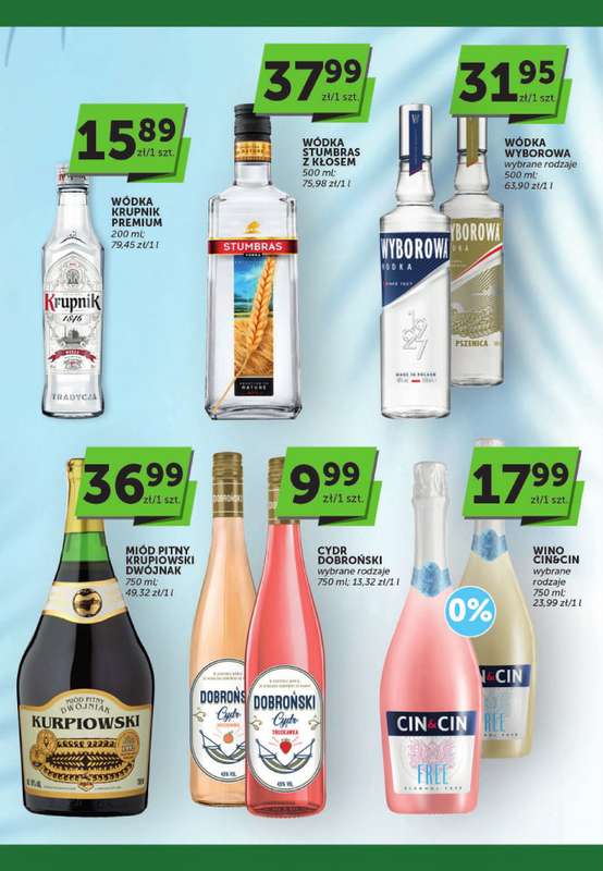 Groszek - gazetka promocyjna Katalog alkoholowy  do środy 08.07 - strona 2