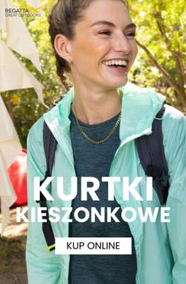 Regatta - gazetka promocyjna Kurtki kieszonkowe - lekkie i pakowne od środy 24.06 