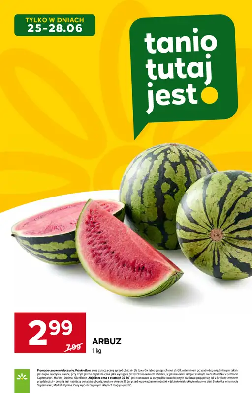 Stokrotka - gazetka promocyjna Gazetka Market od czwartku 25.06 do środy 01.07 - strona 11