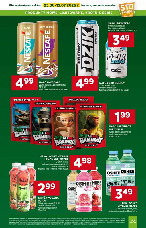 Stokrotka - gazetka promocyjna Gazetka Market od czwartku 25.06 do środy 01.07 - strona 23