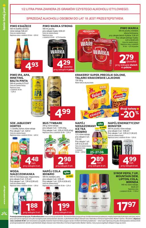 Stokrotka - gazetka promocyjna Gazetka Market od czwartku 25.06 do środy 01.07 - strona 24