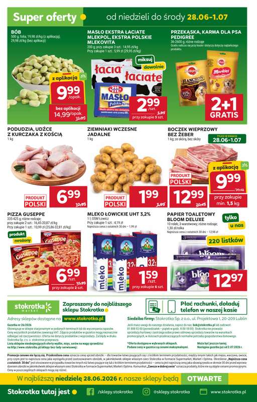 Stokrotka - gazetka promocyjna Gazetka Market od czwartku 25.06 do środy 01.07 - strona 32