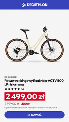 Decathlon - gazetka promocyjna Rower - Najlepsze okazje! od niedzieli 28.06 do niedzieli 12.07 - strona 2