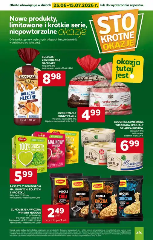 Stokrotka - gazetka promocyjna Gazetka Supermarket od czwartku 25.06 do środy 01.07 - strona 34