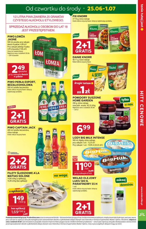 Stokrotka - gazetka promocyjna Gazetka Supermarket od czwartku 25.06 do środy 01.07 - strona 7