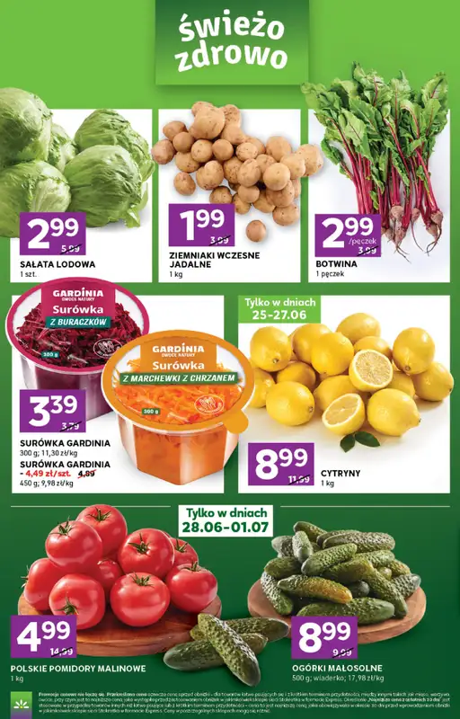 Stokrotka - gazetka promocyjna Gazetka Express od czwartku 25.06 do środy 01.07 - strona 3