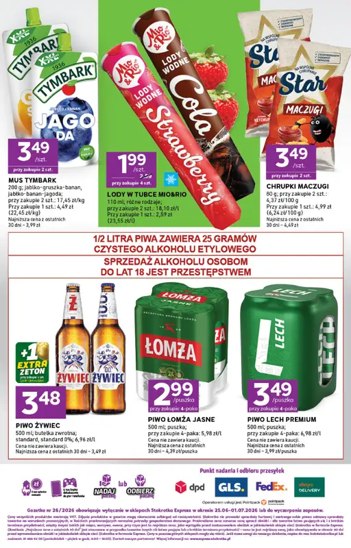 Stokrotka - gazetka promocyjna Gazetka Express od czwartku 25.06 do środy 01.07 - strona 7
