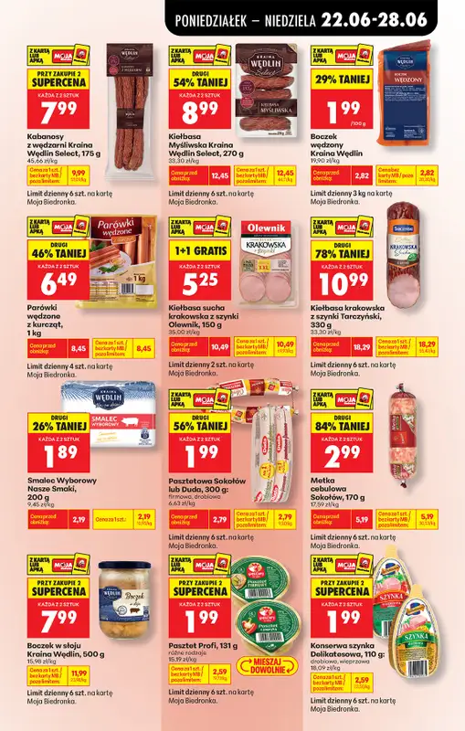 Biedronka - gazetka promocyjna Od poniedziałku od poniedziałku 22.06 do niedzieli 28.06 - strona 55