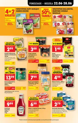 Biedronka - gazetka promocyjna Od poniedziałku, Z ladą tradycyjną od poniedziałku 22.06 do niedzieli 28.06 - strona 67
