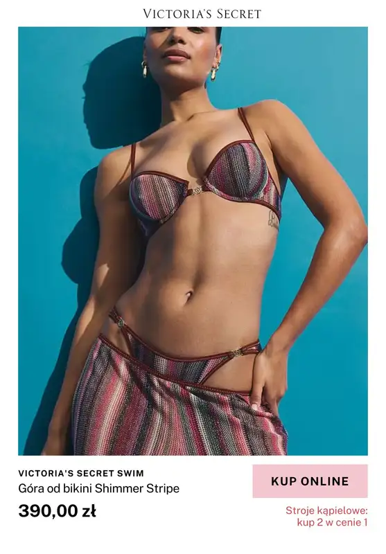 Victoria's Secret - gazetka promocyjna Stroje kąpielowe: 2 w cenie 1 od środy 24.06 do wtorku 07.07 - strona 9