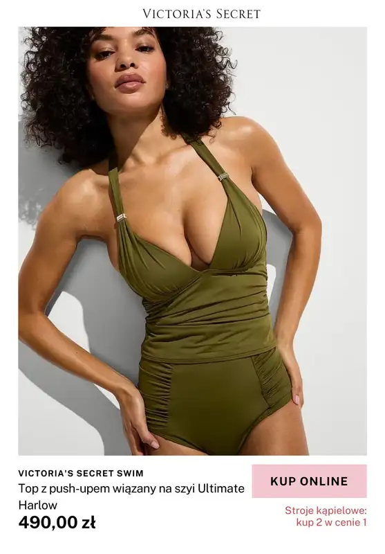 Victoria's Secret - gazetka promocyjna Stroje kąpielowe: 2 w cenie 1 od środy 24.06 do wtorku 07.07 - strona 10