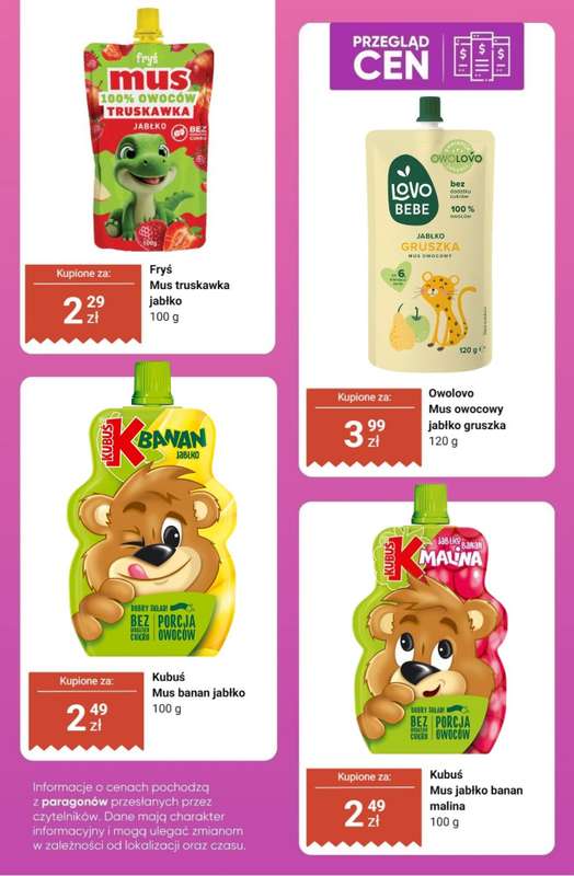 Dino - gazetka promocyjna Strefa Dziecka - przegląd cen od czwartku 25.06 do wtorku 30.06 - strona 3