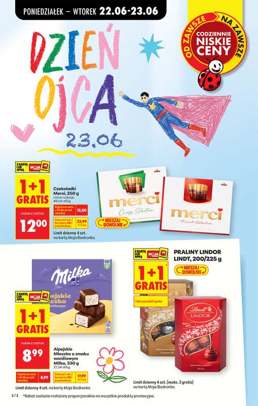 Biedronka - gazetka promocyjna Od poniedziałku, Z ladą tradycyjną od poniedziałku 22.06 do niedzieli 28.06 - strona 2