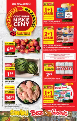 Biedronka - gazetka promocyjna Od czwartku od czwartku 25.06 do środy 01.07