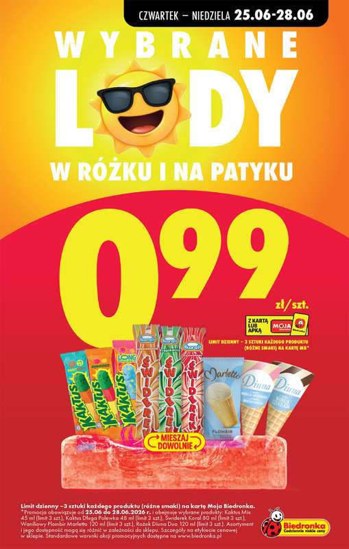 Biedronka - gazetka promocyjna Od czwartku od czwartku 25.06 do środy 01.07 - strona 19