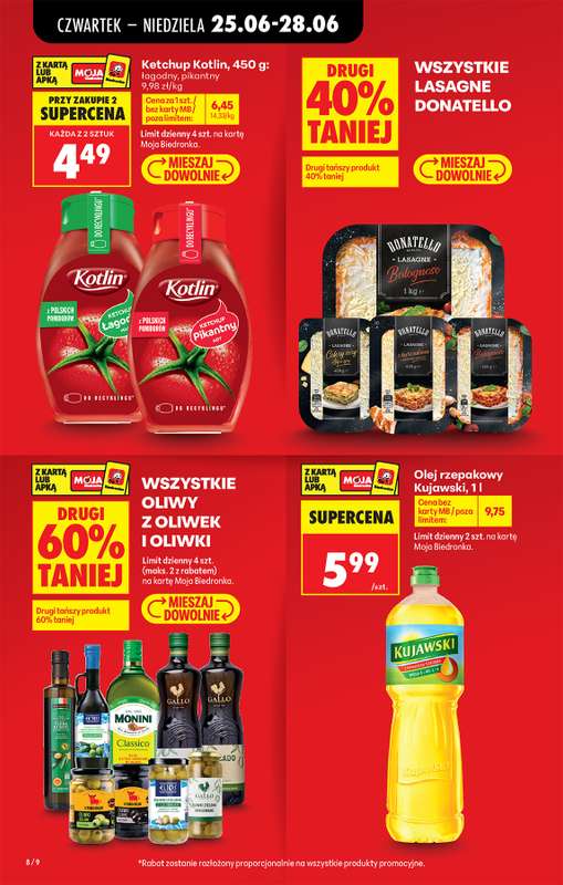 Biedronka - gazetka promocyjna Od czwartku od czwartku 25.06 do środy 01.07 - strona 10