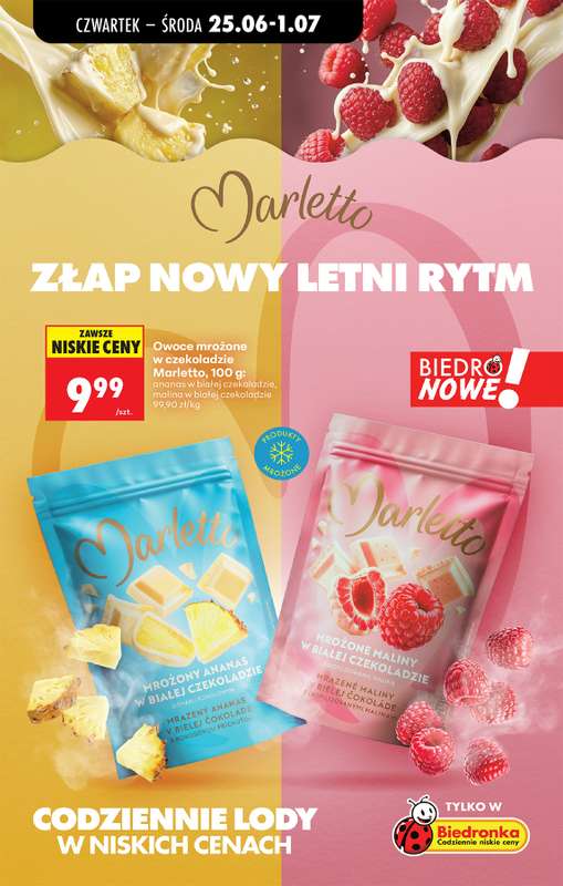 Biedronka - gazetka promocyjna Od czwartku od czwartku 25.06 do środy 01.07 - strona 56