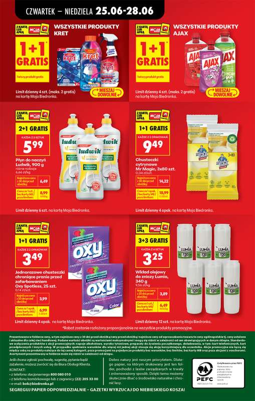 Biedronka - gazetka promocyjna Od czwartku od czwartku 25.06 do środy 01.07 - strona 84