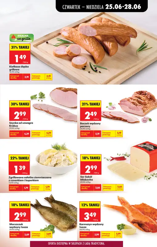 Biedronka - gazetka promocyjna Od czwartku, Z ladą tradycyjną od czwartku 25.06 do środy 01.07 - strona 27
