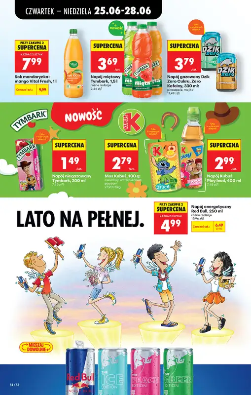 Biedronka - gazetka promocyjna Od czwartku, Z ladą tradycyjną od czwartku 25.06 do środy 01.07 - strona 66