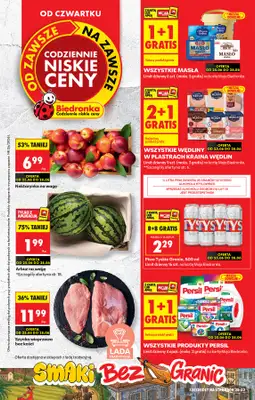 Biedronka - gazetka promocyjna Od czwartku, Z ladą tradycyjną od czwartku 25.06 do środy 01.07