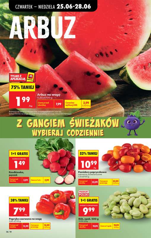 Biedronka - gazetka promocyjna Od czwartku, Z ladą tradycyjną od czwartku 25.06 do środy 01.07 - strona 20