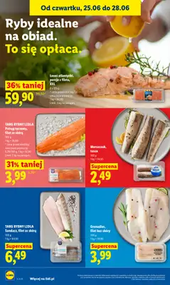 Lidl - gazetka promocyjna Oferta od czwartku od czwartku 25.06 do niedzieli 28.06 - strona 50