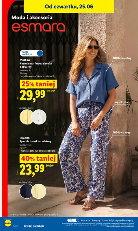 Lidl - gazetka promocyjna Oferta od czwartku od czwartku 25.06 do niedzieli 28.06 - strona 30