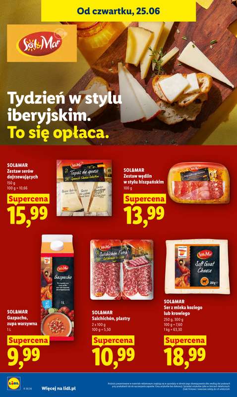 Lidl - gazetka promocyjna Oferta od czwartku od czwartku 25.06 do niedzieli 28.06 - strona 58