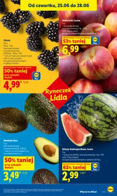 Lidl - gazetka promocyjna Oferta od czwartku od czwartku 25.06 do niedzieli 28.06 - strona 35