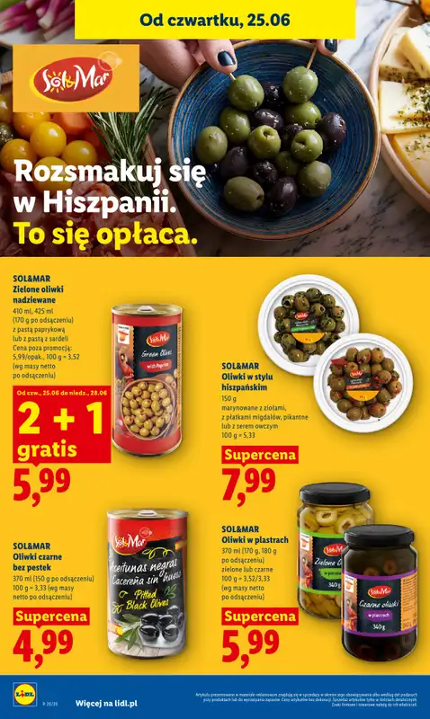 Lidl - gazetka promocyjna Oferta od czwartku od czwartku 25.06 do niedzieli 28.06 - strona 62