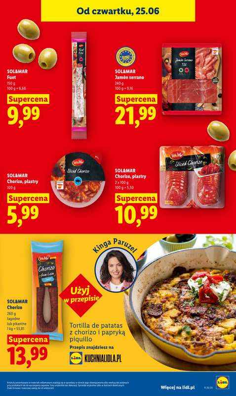Lidl - gazetka promocyjna Oferta od czwartku od czwartku 25.06 do niedzieli 28.06 - strona 59