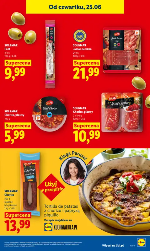 Lidl - gazetka promocyjna Oferta od czwartku od czwartku 25.06 do niedzieli 28.06 - strona 59