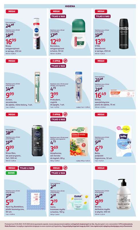 Rossmann - gazetka promocyjna Gazetka od czwartku 25.06 do środy 01.07 - strona 4