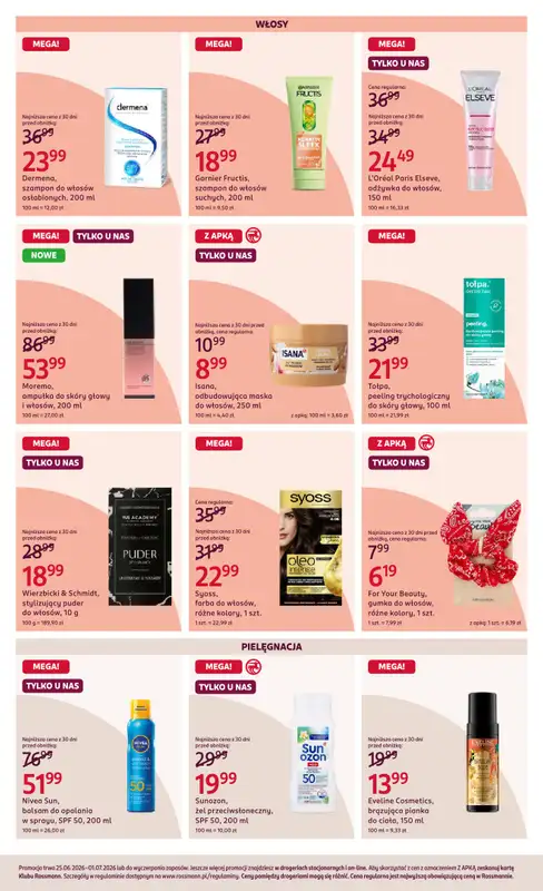 Rossmann - gazetka promocyjna Gazetka od czwartku 25.06 do środy 01.07 - strona 5