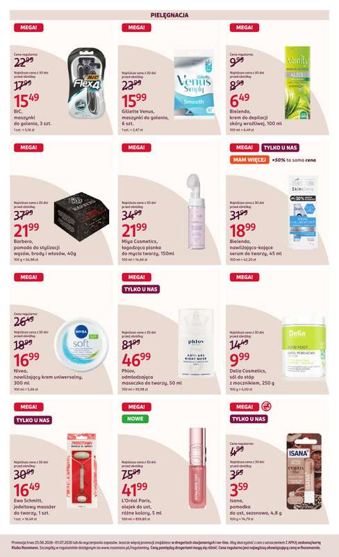 Rossmann - gazetka promocyjna Gazetka od czwartku 25.06 do środy 01.07 - strona 6