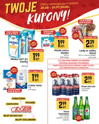 Społem Częstochowa - gazetka promocyjna Plakaty promocyjne od czwartku 25.06 do środy 01.07 - strona 3