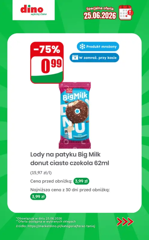 Dino - gazetka promocyjna Specjalna oferta na 25.06.2026 - promocje spoza gazetki   - strona 3