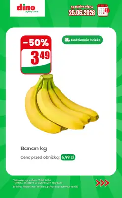 Dino - gazetka promocyjna Specjalna oferta na 25.06.2026 - promocje spoza gazetki od czwartku 25.06 do czwartku 25.06 - strona 2