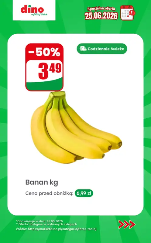 Dino - gazetka promocyjna Specjalna oferta na 25.06.2026 - promocje spoza gazetki   - strona 2