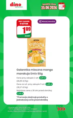 Dino - gazetka promocyjna Specjalna oferta na 25.06.2026 - promocje spoza gazetki od czwartku 25.06 do czwartku 25.06 - strona 9