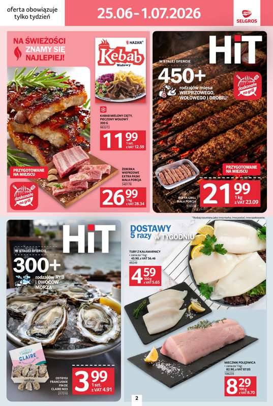 Selgros - gazetka promocyjna Jeszcze więcej super promocji! od czwartku 25.06 do środy 01.07 - strona 2