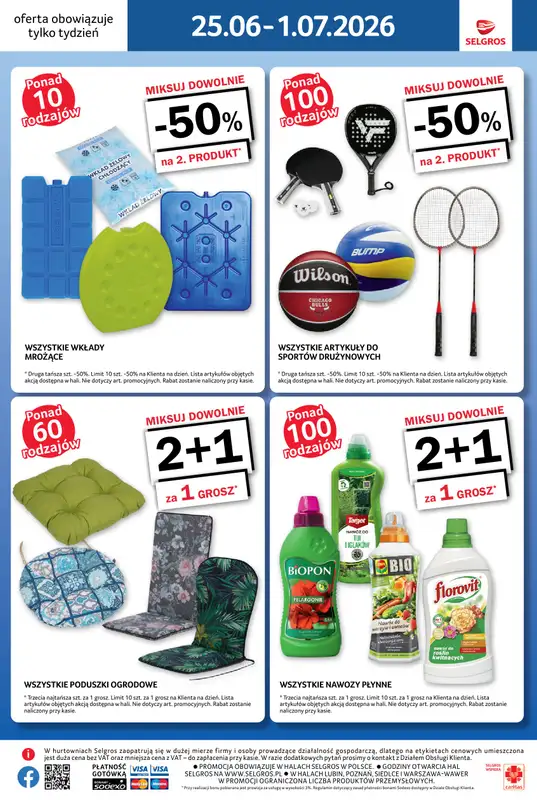 Selgros - gazetka promocyjna Jeszcze więcej super promocji! od czwartku 25.06 do środy 01.07 - strona 10