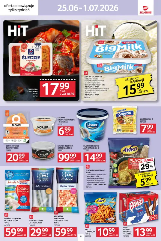 Selgros - gazetka promocyjna Jeszcze więcej super promocji! od czwartku 25.06 do środy 01.07 - strona 4