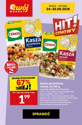 Twój Market - gazetka promocyjna Najlepsze promocje! od czwartku 25.06 do wtorku 30.06 - strona 5