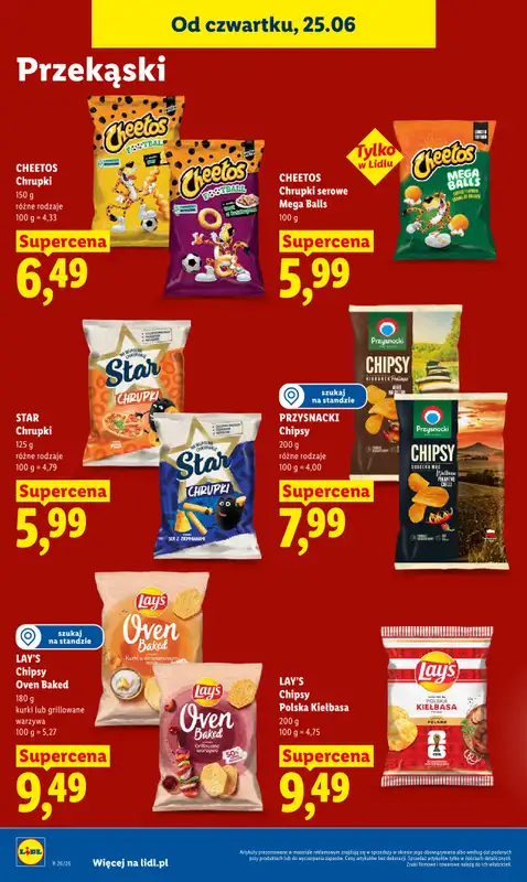 Lidl - gazetka promocyjna Oferta od czwartku od czwartku 25.06 do niedzieli 28.06 - strona 78