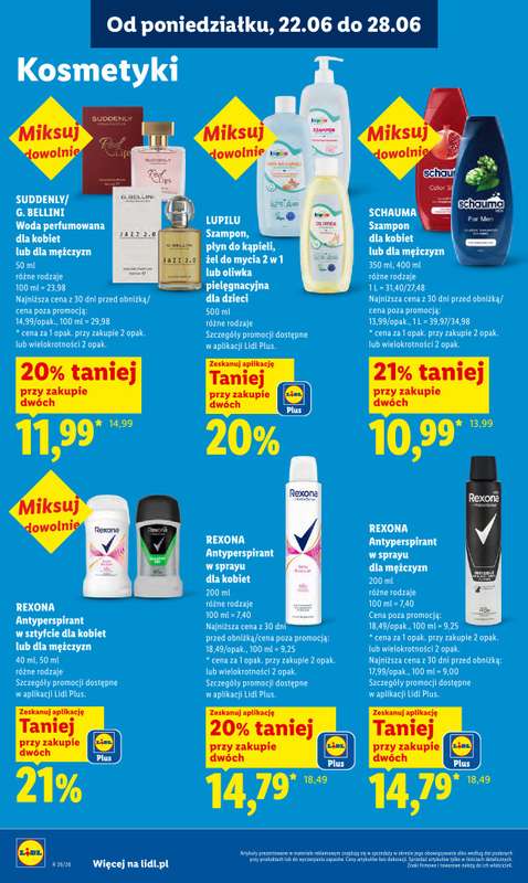 Lidl - gazetka promocyjna Oferta od czwartku od czwartku 25.06 do niedzieli 28.06 - strona 92