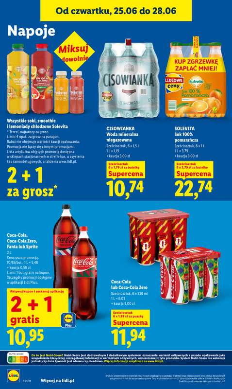 Lidl - gazetka promocyjna Oferta od czwartku od czwartku 25.06 do niedzieli 28.06 - strona 72