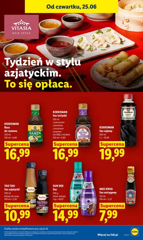 Lidl - gazetka promocyjna Oferta od czwartku od czwartku 25.06 do niedzieli 28.06 - strona 67