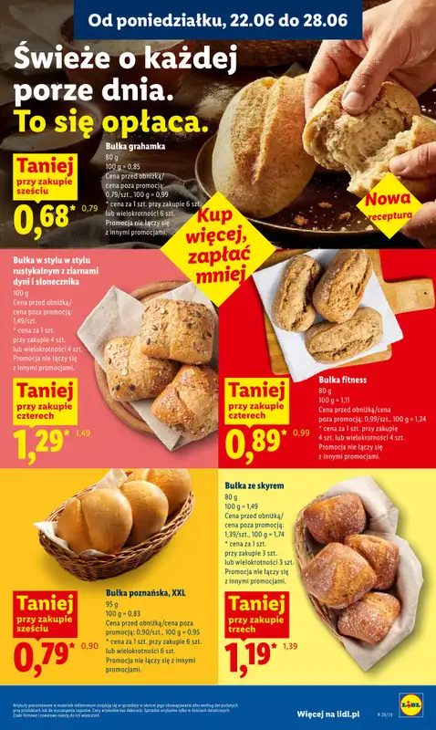 Lidl - gazetka promocyjna Oferta od czwartku od czwartku 25.06 do niedzieli 28.06 - strona 49